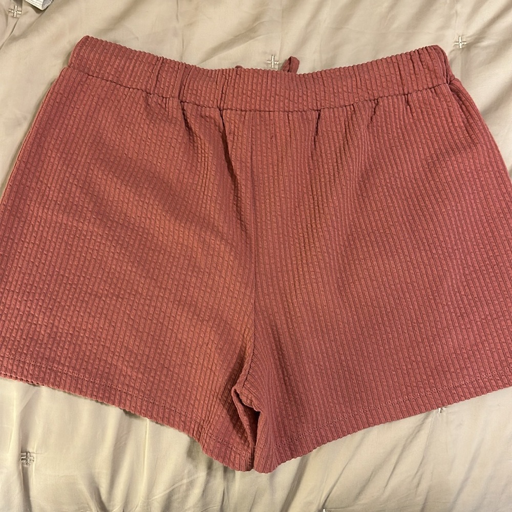 Madewell Seersucker Pull on Drawstring Shorts Medium - Picture 9 of 9